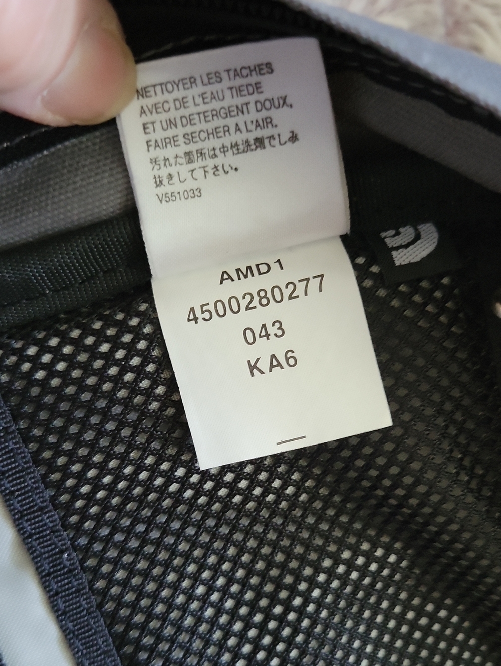 The North Face Pandora Backpack Pink Gray Black Daypack School Travel Hiking Y2K - Picture 8 of 15